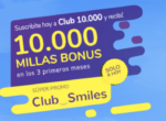 PAPÁ NOEL es MILLERO: SMILES ofrece bonus del 100% si te asociás al CLUB 10 Mil