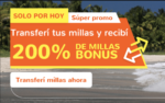 SMILES: Sólo por Hoy, BONUS de 200% para TRANSFERENCIA Entre Cuentas. ¿En qué CASOS SIRVE?