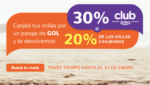SMILES al Rojo Vivo: REINTEGRO del 30% en Millas en VUELOS de GOL y 12 cuotas con Banco MACRO
