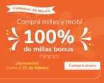 SMILES de Carnaval: COMPRA de MILLAS con 100% de BONUS. ¿Conviene?