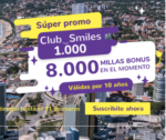 SMILES: 8 MIL Millas Bonus si te Asociás a Club 1000