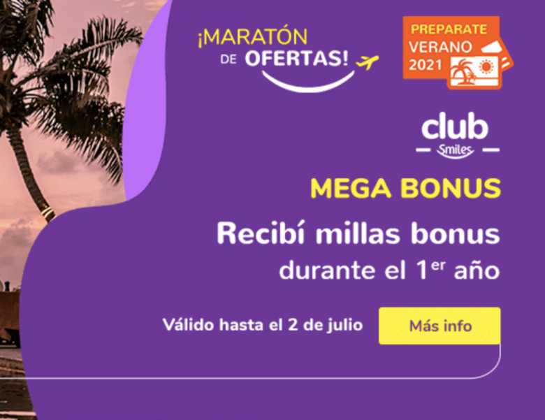 MEGA BONUS de SMILES HASTA 125 Mil Millas BONUS Análisis y Ejemplos