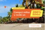 ¡ÚLTIMAS HORAS! Comprá Millas SMILES con BONUS de 200%