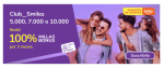 Maratón de Ofertas de Smiles: CLUB 10 MIL con Millas a ¡0,50 ARS!