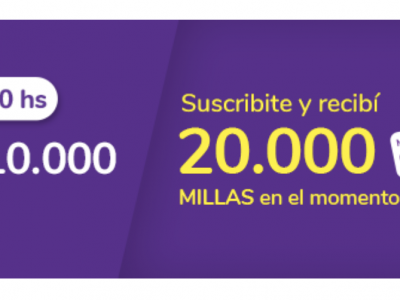 La HORA SMILES: Club 10 mil con 10K de Bonus en el Acto y cómo juntar 302 MIL MILLAS a 0,59 ARS la milla